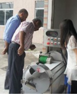 為埃及客戶提供瓜果脫皮、切割、風(fēng)干、包裝生產(chǎn)線